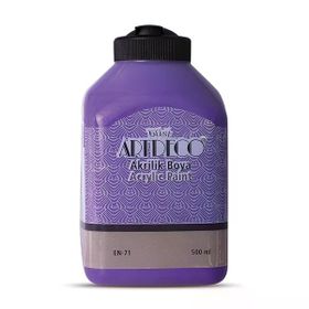 Artdeco 070L-3608 500 ml Mor Akrilik Boya