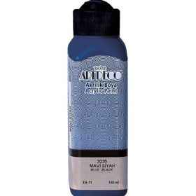 Artdeco 070R-3035 140 ml Mavi Siyah Akrilik Boya