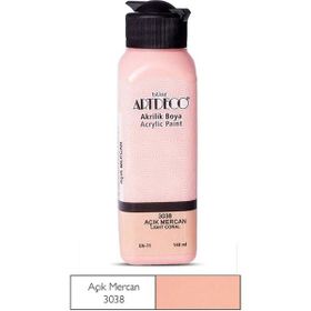 Artdeco 070R-3038 Açık Mercan 140 ml Akrilik Boya