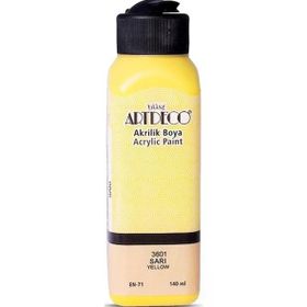 Artdeco 070R-3601 Sarı 140 ml Akrilik Boya