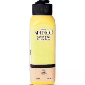 Artdeco 070R-3601 Sarı 140 ml Akrilik Boya