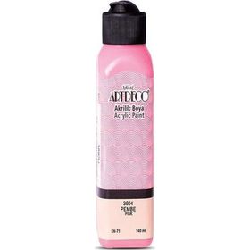 Artdeco 070R-3604 Pembe 140 ml Akrilik Boya