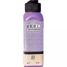 Artdeco 070R-3608 Mor 140 ml Akrilik Boya