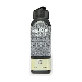 Artdeco 070R-3618 140 ml Siyah Akrilik Boya