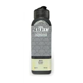 Artdeco 070R-3618 140 ml Siyah Akrilik Boya