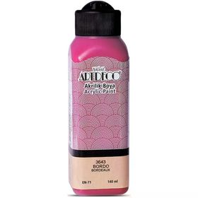 Artdeco 070R-3643 Bordo 140 ml Akrilik Boya