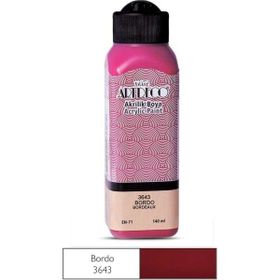 Artdeco 070R-3643 Bordo 140 ml Akrilik Boya