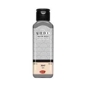 Artdeco 070R-3647 Gri 140 ml Akrilik Boya