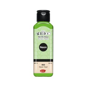 Artdeco 070R-950 140 ml Neon Yeşil Akrilik Boya