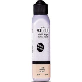 Artdeco 071R-3722 140 ml Metalik Gümüş Akrilik Boya