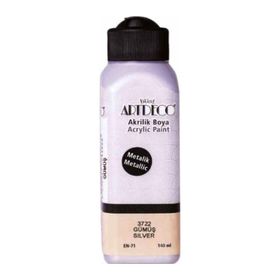 Artdeco 071R-3722 140 ml Metalik Gümüş Akrilik Boya