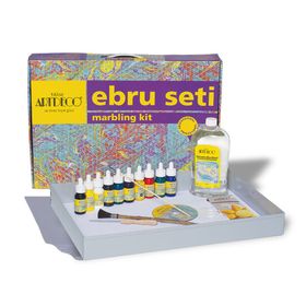 Artdeco 10 Renk 35x50cm Profesyonel Ebru Seti