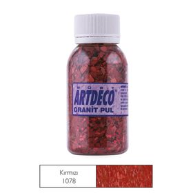Artdeco 100 ml Kırmızı Granit Pul