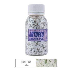 Artdeco 100 ml Kırmızı Granit Pul