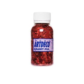 Artdeco 100 ml Kırmızı Granit Pul