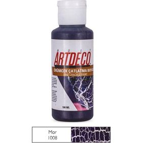Artdeco 1008 100 ml Mor Örümcek Çatlatma Boyası