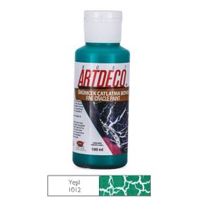 Artdeco 1012 100 ml Yeşil Örümcek Çatlatma Boyası