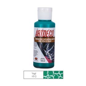 Artdeco 1012 100 ml Yeşil Örümcek Çatlatma Boyası