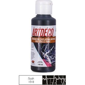 Artdeco 1018 100 ml Siyah Örümcek Çatlatma Boyası