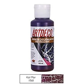 Artdeco 1068 100 ml Koyu Mor Örümcek Çatlatma Boyası