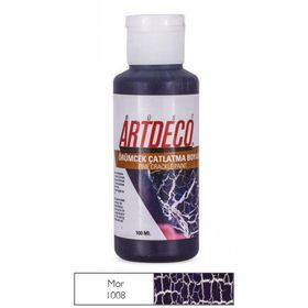 Artdeco 1068 100 ml Koyu Mor Örümcek Çatlatma Boyası