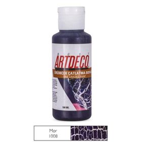 Artdeco 1068 100 ml Koyu Mor Örümcek Çatlatma Boyası