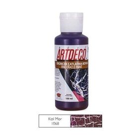 Artdeco 1068 100 ml Koyu Mor Örümcek Çatlatma Boyası