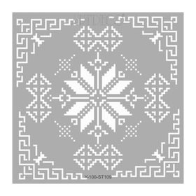 Artdeco 109 Etamin-1 30x30 cm Stencil Boyama Şablonu