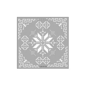 Artdeco 109 Etamin-1 30x30 cm Stencil Boyama Şablonu