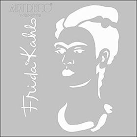 Artdeco 110 Frida Kahlo 30x30 cm Stencil Boyama Şablonu