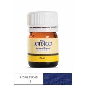 Artdeco 111 8018 25 ml Deniz Mavisi Kumaş Boyası