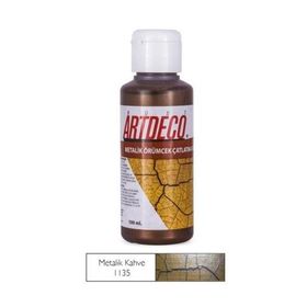 Artdeco 1135 100 ml Mat Kahve Örümcek Çatlatma Boyası