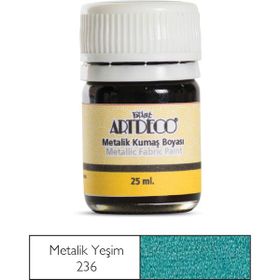 Artdeco 11A-236 Yeşim 25 ml Metalik Kumaş Boyası