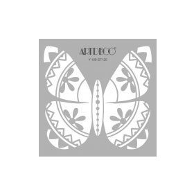 Artdeco 120 Kelebek 30x30 cm Stencil Boyama Şablonu