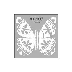 Artdeco 120 Kelebek 30x30 cm Stencil Boyama Şablonu