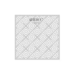 Artdeco 121 Kilimli Desen 30x30 cm Stencil Boyama Şablonu