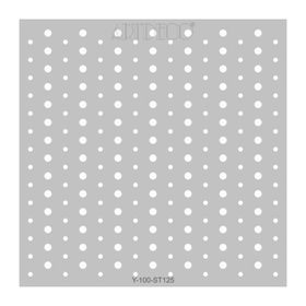 Artdeco 125 Noktalar 30x30 cm Stencil Boyama Şablonu