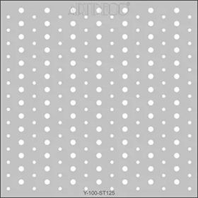 Artdeco 125 Noktalar 30x30 cm Stencil Boyama Şablonu