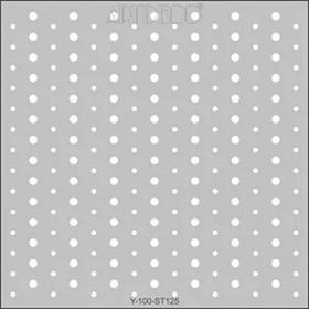 Artdeco 125 Noktalar 30x30 cm Stencil Boyama Şablonu