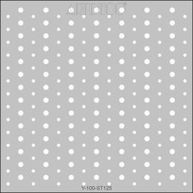 Artdeco 125 Noktalar 30x30 cm Stencil Boyama Şablonu