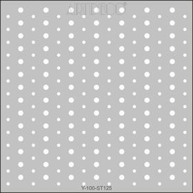 Artdeco 125 Noktalar 30x30 cm Stencil Boyama Şablonu