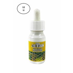 Artdeco 12x30 ml Beyaz Ebru Boyası