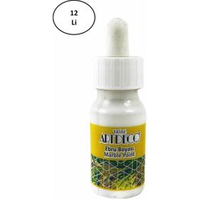 Artdeco 12x30 ml Beyaz Ebru Boyası