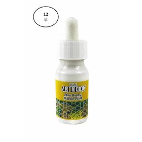 Artdeco 12x30 ml Beyaz Ebru Boyası