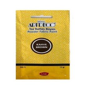 Artdeco 13 gr Kahve 1115 Toz Kumaş Boyası