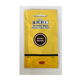 Artdeco 13 gr Kahve 1115 Toz Kumaş Boyası