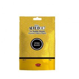 Artdeco 13 gr Siyah 1118 Toz Kumaş Boyası