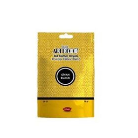 Artdeco 13 gr Siyah 1118 Toz Kumaş Boyası