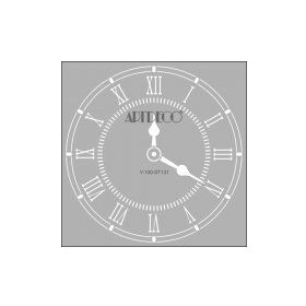 Artdeco 131 Saat Stencil 30x30 cm Boyama Şablonu