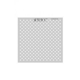 Artdeco 133 Yıldızlar 30x30 cm Stencil Şablon